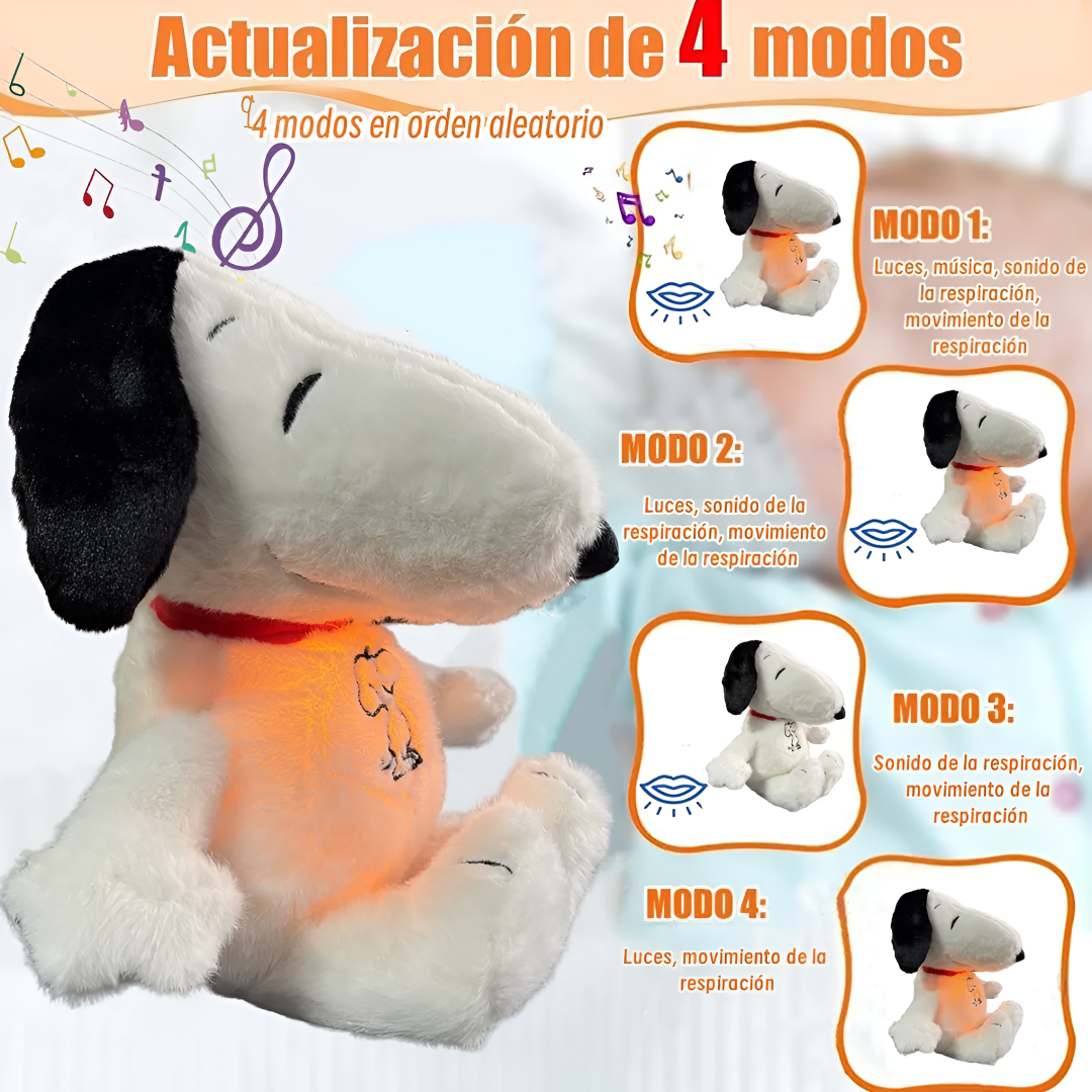 Peluche de Snoopy que Respira